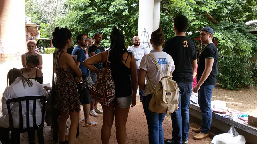 Imagem Ilustrando a Notícia: Saúde movimenta campus da UFG