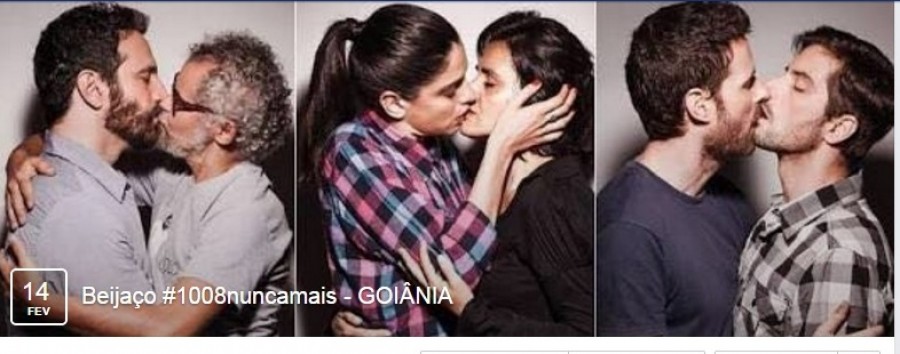 Imagem Ilustrando a Notícia: Internautas promovem beijaço em restaurante de Goiânia