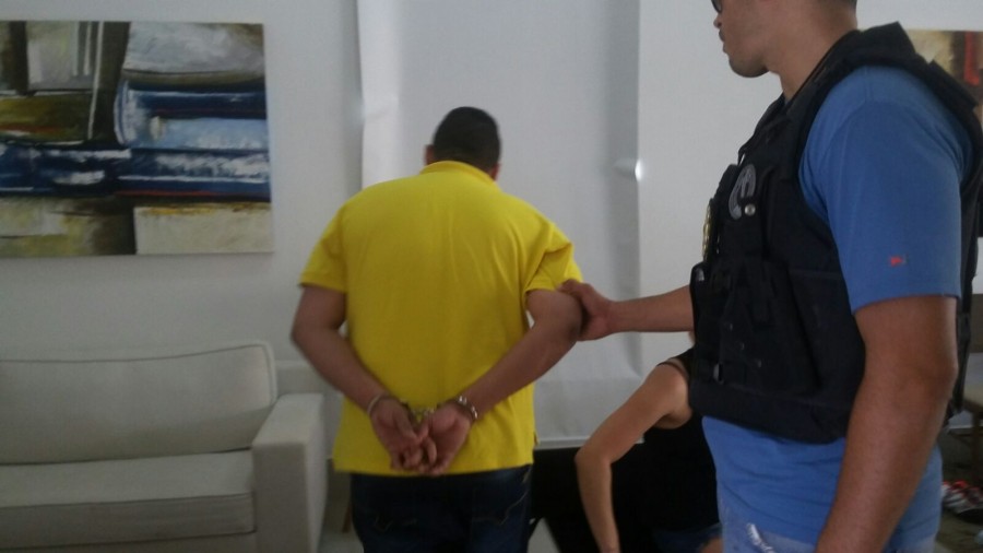 Imagem Ilustrando a Notícia: Chefe de quadrilha suspeita de roubo a bancos é preso