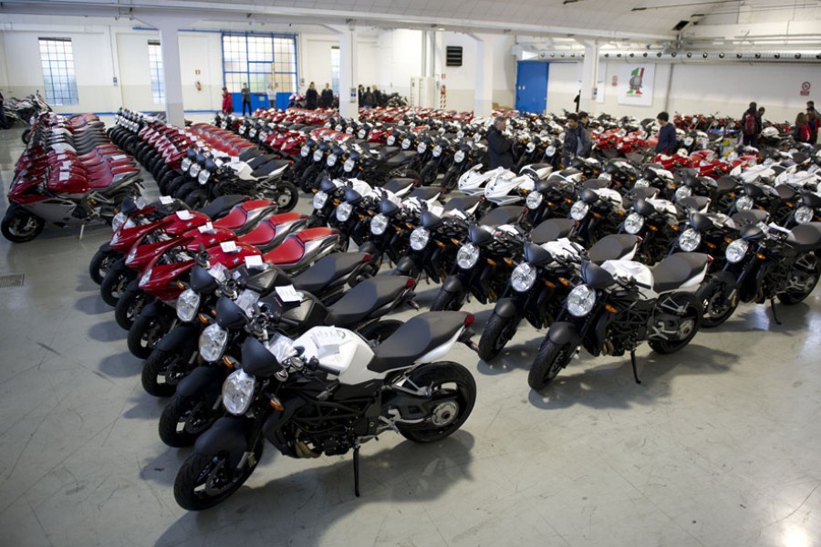 Imagem Ilustrando a Notícia: Produção de motocicletas cai 37,8% em janeiro