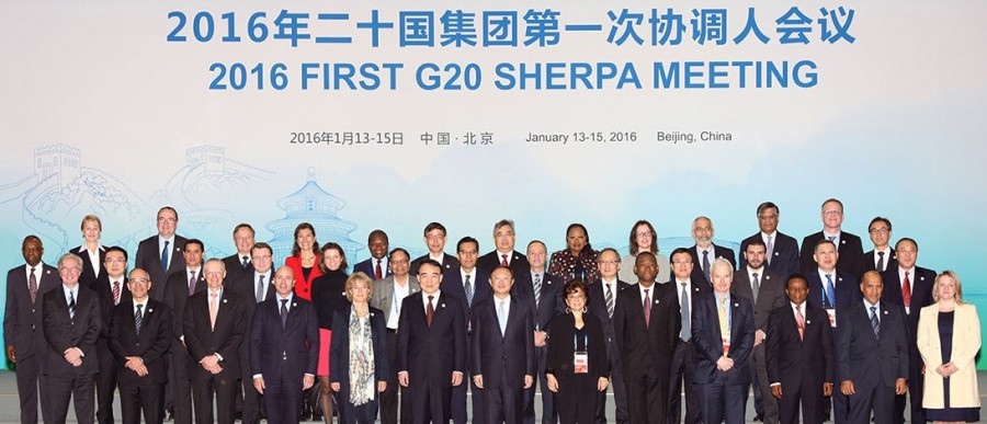 Imagem Ilustrando a Notícia: Participantes do G-20 discutem confiança econômica