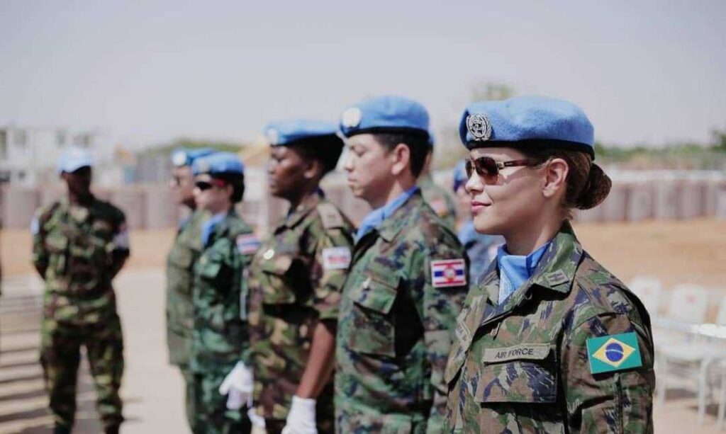 Imagem Ilustrando a Notícia: Defesa destaca presença do Brasil nas missões de paz da ONU