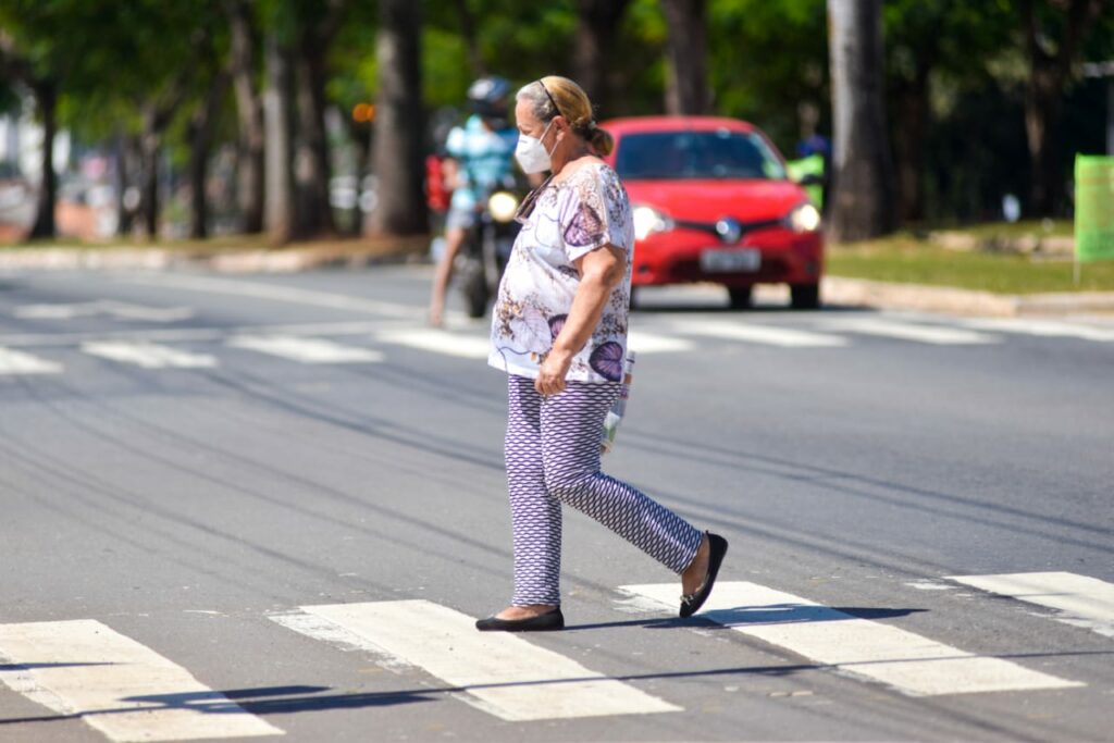 Imagem Ilustrando a Notícia: Pedestres são 29% das vítimas de trânsito em Goiânia