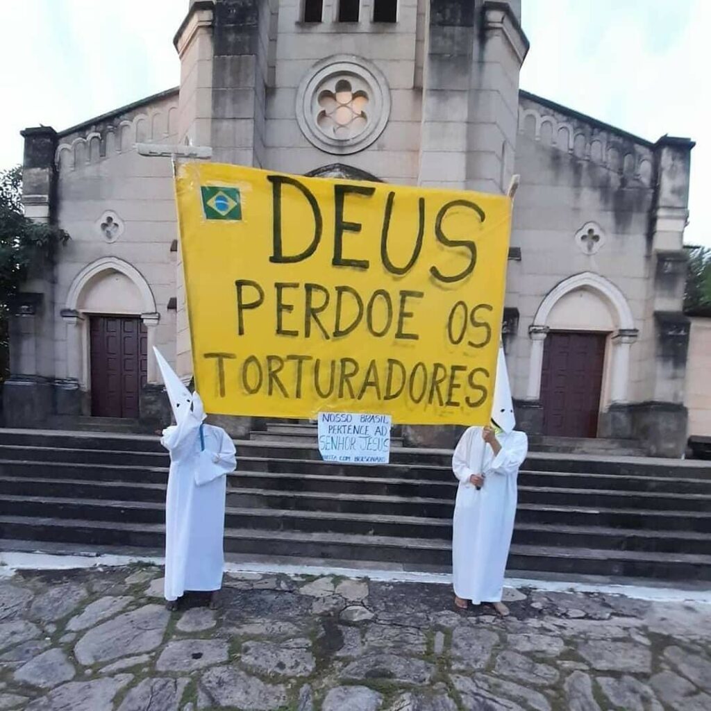 Imagem Ilustrando a Notícia: Tortura: entidades associam ato na Cidade de Goiás a extremismo