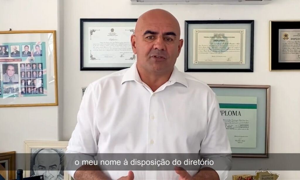 Imagem Ilustrando a Notícia: Após ter candidatura à presidência do MDB indeferida, Paulo Cézar Martins culpa Daniel Vilela