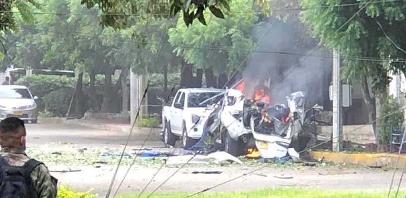 Imagem Ilustrando a Notícia: Ataque terrorista contra militares na Colômbia deixa 36 feridos