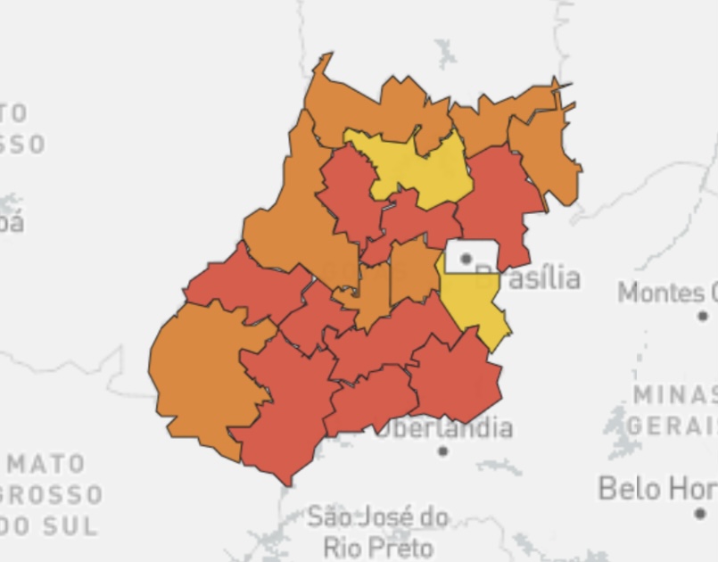 Imagem Ilustrando a Notícia: Nove regiões de Goiás estão em situação de calamidade