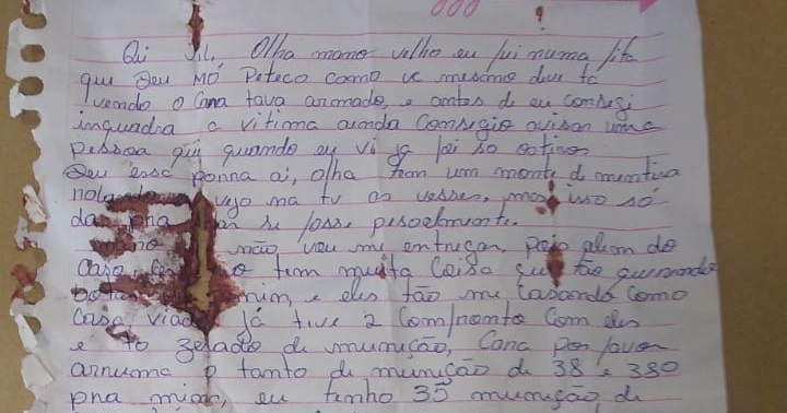 Imagem Ilustrando a Notícia: Caso Lázaro: carta menciona chacina e possível organização criminosa