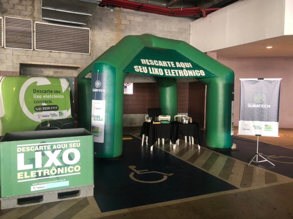 Imagem Ilustrando a Notícia: Campus Party Goiás promove drive-thru para descarte de lixo eletrônico em Goiânia