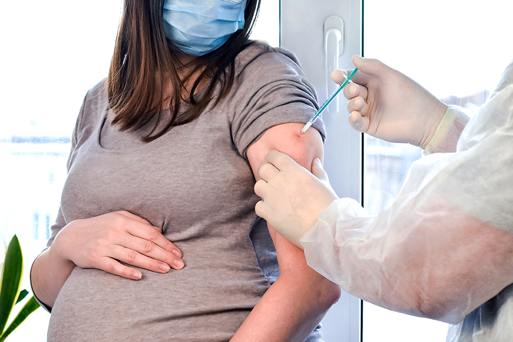 Imagem Ilustrando a Notícia: Lei coloca gestantes e puérperas em grupo prioritário para vacinação contra Covid