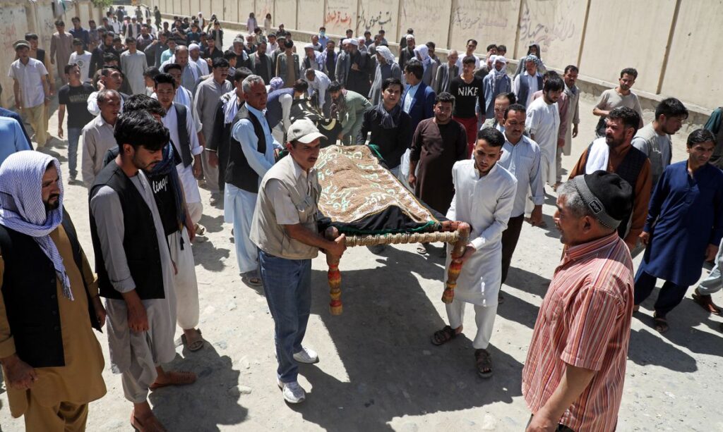 Imagem Ilustrando a Notícia: Várias pessoas são mortas no Afeganistão em protestos contra Talibã