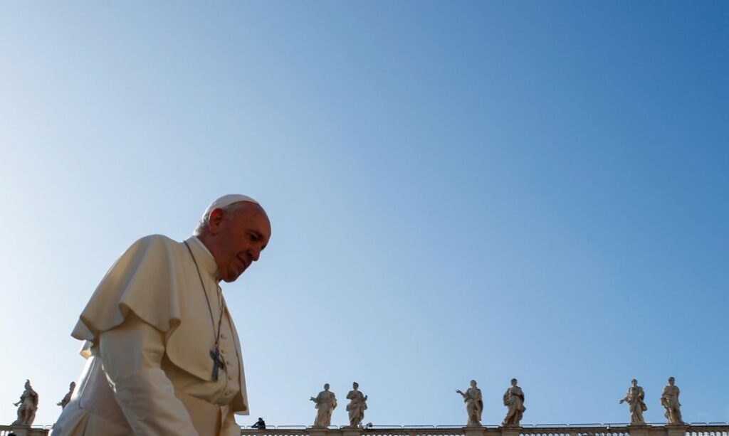 Imagem Ilustrando a Notícia: Papa Francisco lamenta hipocrisia na igreja