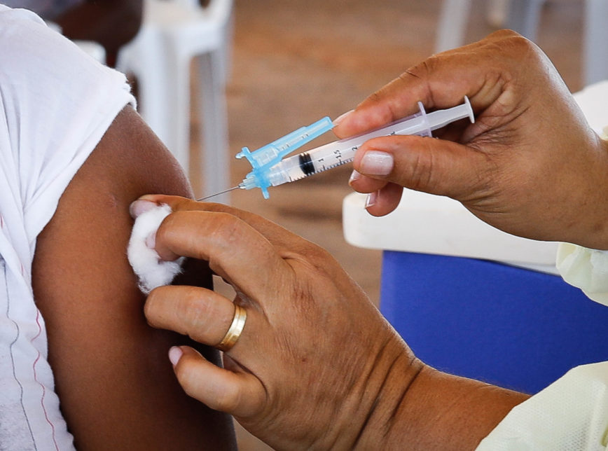 Imagem Ilustrando a Notícia: Aparecida libera mais de 5 mil vagas para Mutirão da Vacinação contra a Covid-19