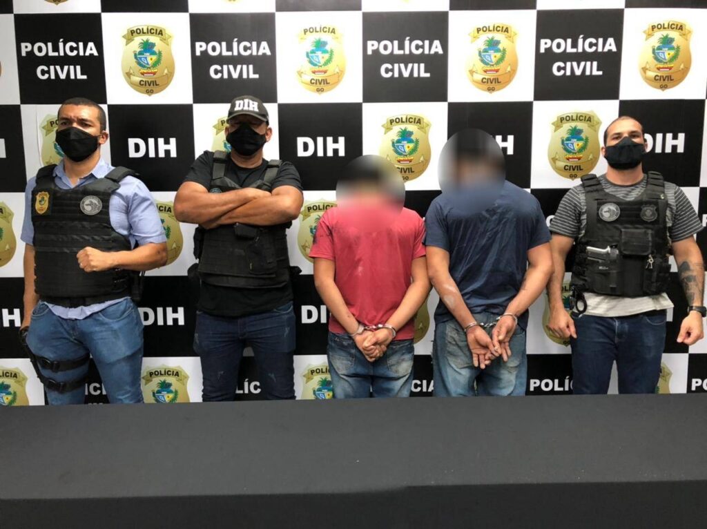 Imagem Ilustrando a Notícia: Suspeitos de homicídio e tentativa são presos pela Polícia Civil