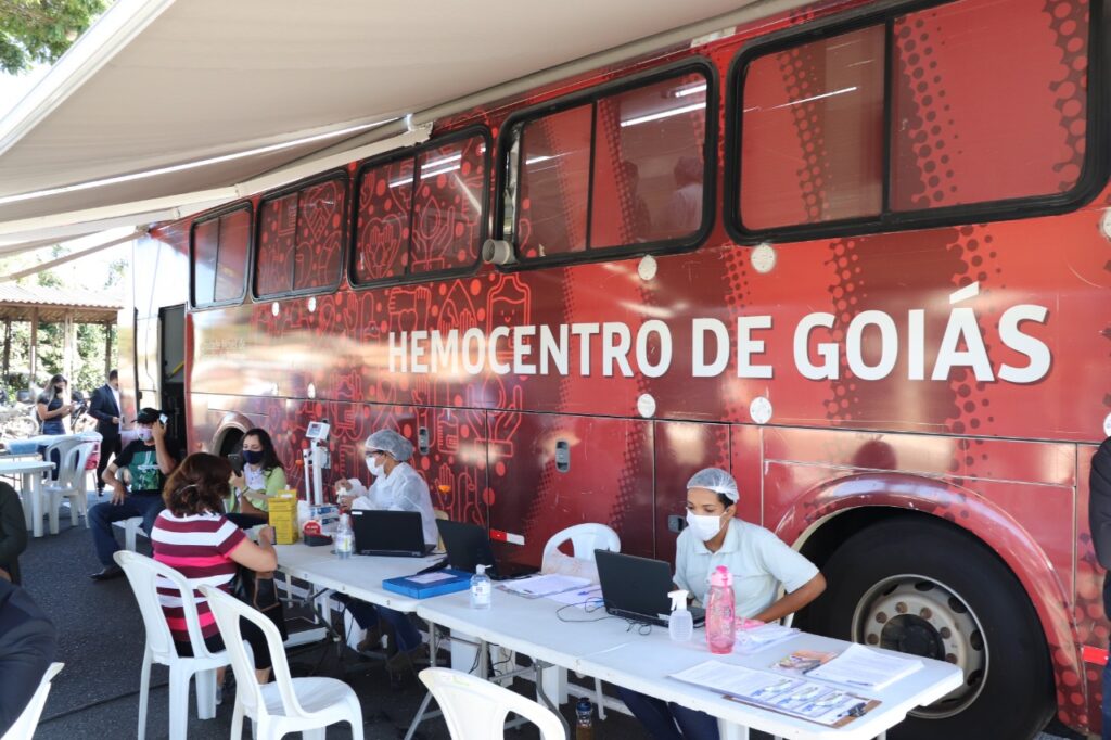 Imagem Ilustrando a Notícia: Unidade Móvel do Hemocentro estará no Hugo para receber doações de sangue