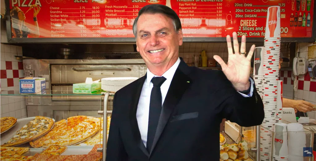 Imagem Ilustrando a Notícia: Chamado de ‘Chiqueirinho’, Bolsonaro vira piada na TV americana