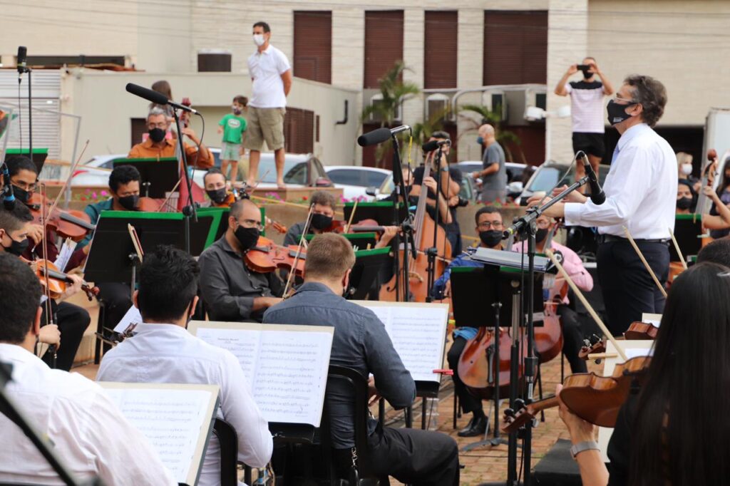 Imagem Ilustrando a Notícia: Orquestra Jovem Joaquim Jayme se apresentará no Parque Flamboyant neste domingo (19)