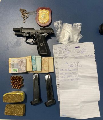 Imagem Ilustrando a Notícia: Suspeito de seis homicídios e tráfico de drogas é preso em Crixás