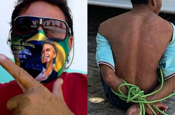 Imagem Ilustrando a Notícia: Quilombola é amarrado e espancado por comerciante bolsonarista no RN
