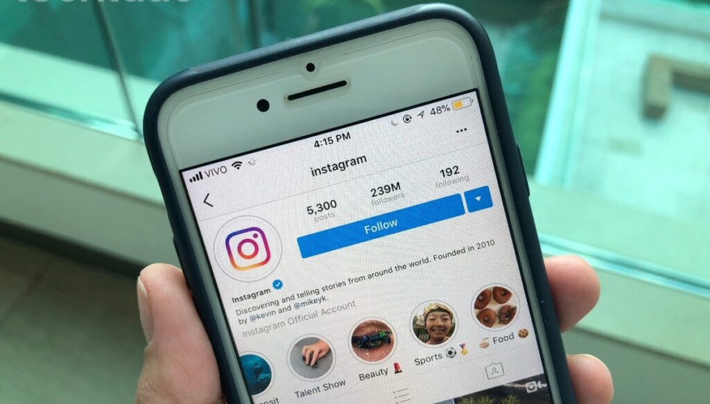 Imagem Ilustrando a Notícia: Usuários reclamam de queda do Instagram nesta manhã