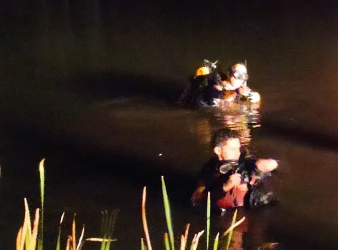 Imagem Ilustrando a Notícia: Corpo de Bombeiros resgata vítima de afogamento em represa de Aparecida de Goiânia