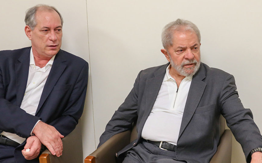 Imagem Ilustrando a Notícia: Lula responde a ataques de Ciro e diz que Covid pode ter afetado sanidade mental do pedetista