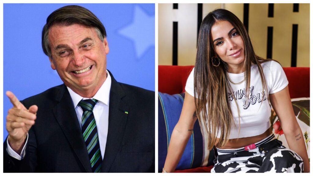 Imagem Ilustrando a Notícia: “Sabendo mais da minha vida do que do país”, rebate Anitta sobre indiretas de Bolsonaro