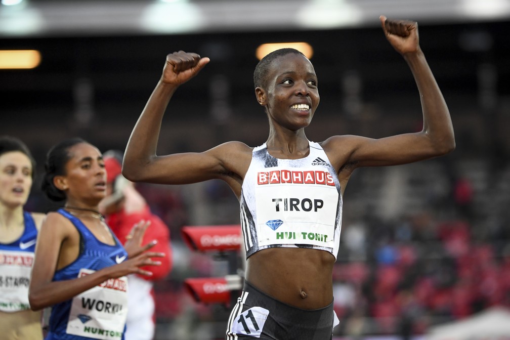 Imagem Ilustrando a Notícia: Agnes Tirop, medalhista em mundiais de atletismo é morta a facadas no Quênia
