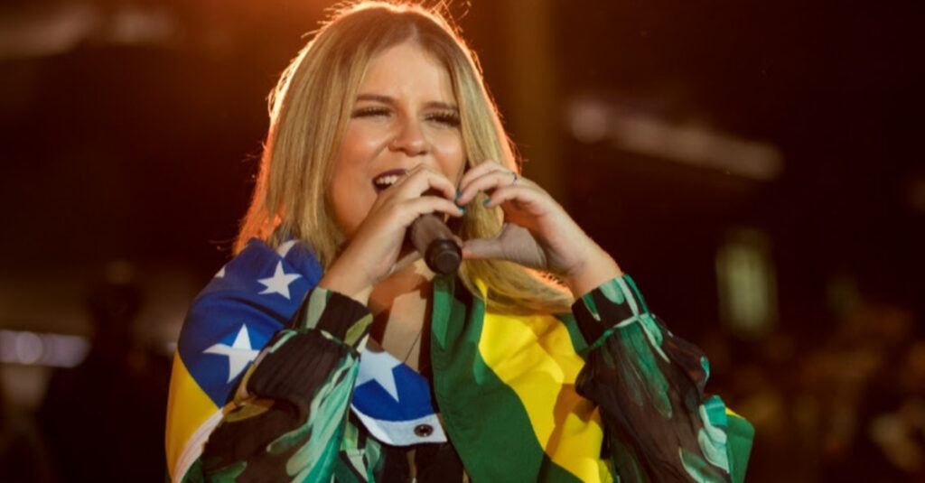 Imagem Ilustrando a Notícia: Álbum de Marília Mendonça se torna o disco brasileiro mais transmitido da história do Spotify