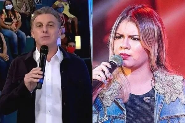 Imagem Ilustrando a Notícia: Internautas criticam Luciano Huck após falas sobre peso da cantora Marília Mendonça; entenda