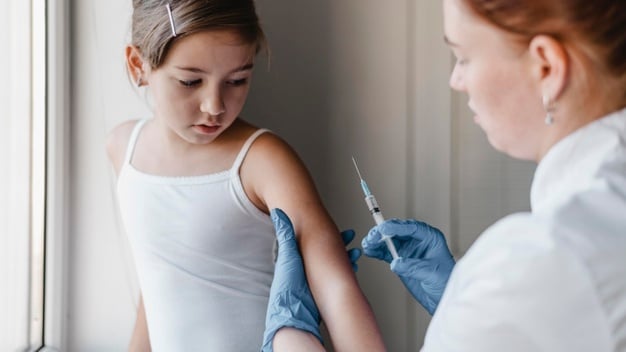Imagem Ilustrando a Notícia: Vacina contra Covid-19 irá ser aplicada em crianças de 5 a 11 anos nos EUA na próxima semana