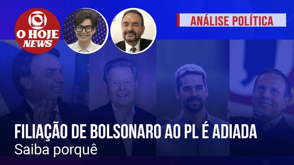 Imagem Ilustrando a Notícia: Análise Política l Entenda por que a filiação de Bolsonaro ao Partido Liberal foi adiada