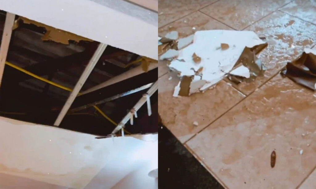Imagem Ilustrando a Notícia: Entenda o que causou a queda do teto em casa do cantor Leonardo