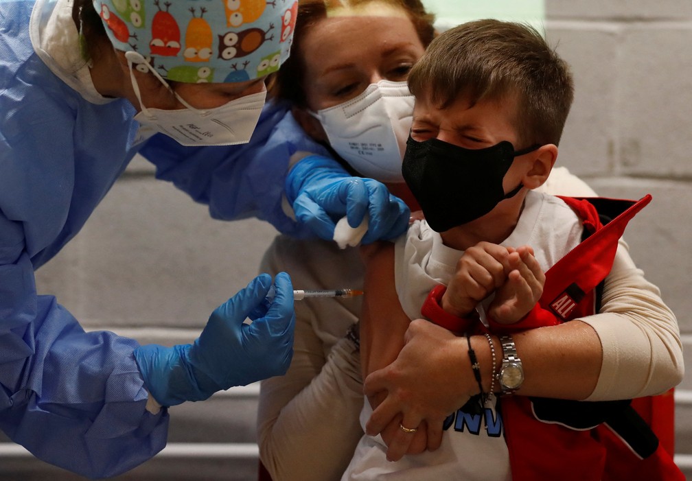Imagem Ilustrando a Notícia: Vacinação contra Covid-19 em crianças deve ser iniciada na primeira quinzena de janeiro