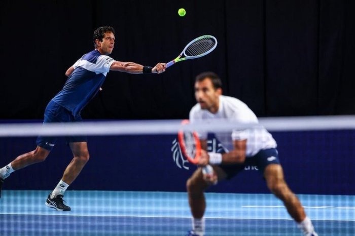 Imagem Ilustrando a Notícia: Marcelo Melo e Ivan Dodig conquistam o vice-campeonato do ATP 250 de Adelaide
