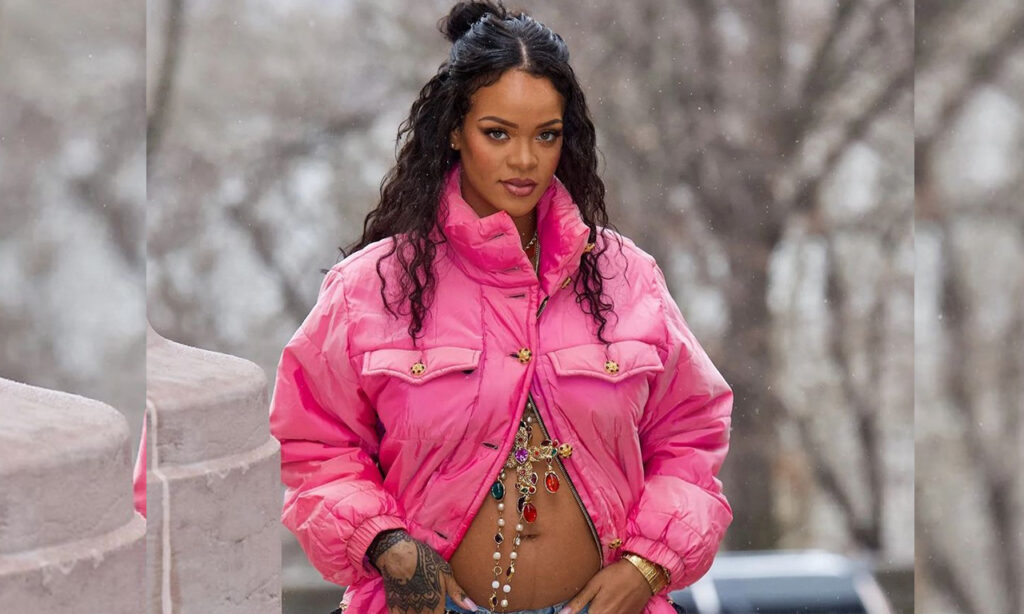 Imagem Ilustrando a Notícia: Rihanna e o rapper ASAP Rocky estão grávidos do primeiro filho; confira tudo sobre a novidade