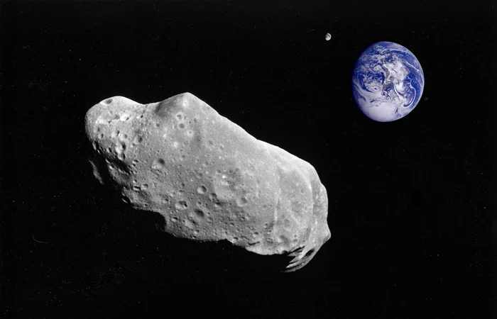 Imagem Ilustrando a Notícia: Nasa alerta que asteroide gigante está prestes a passar pela Terra na próxima semana; entenda