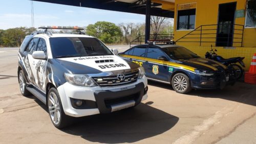Imagem Ilustrando a Notícia: Dupla que atua no roubo de cargas em Goiás e São Paulo é presa em Águas Lindas