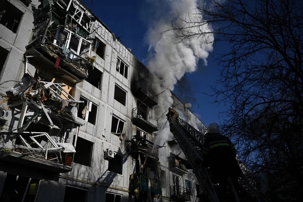 Imagem Ilustrando a Notícia: Invasão e bombardeios na Ucrânia já deixaram ao menos 58 mortos dos dois lados; acompanhe
