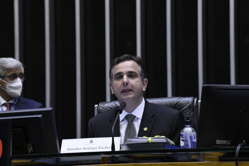 Imagem Ilustrando a Notícia: Senador Rodrigo Pacheco prevê que ano eleitoral não deve engessar o legislativo