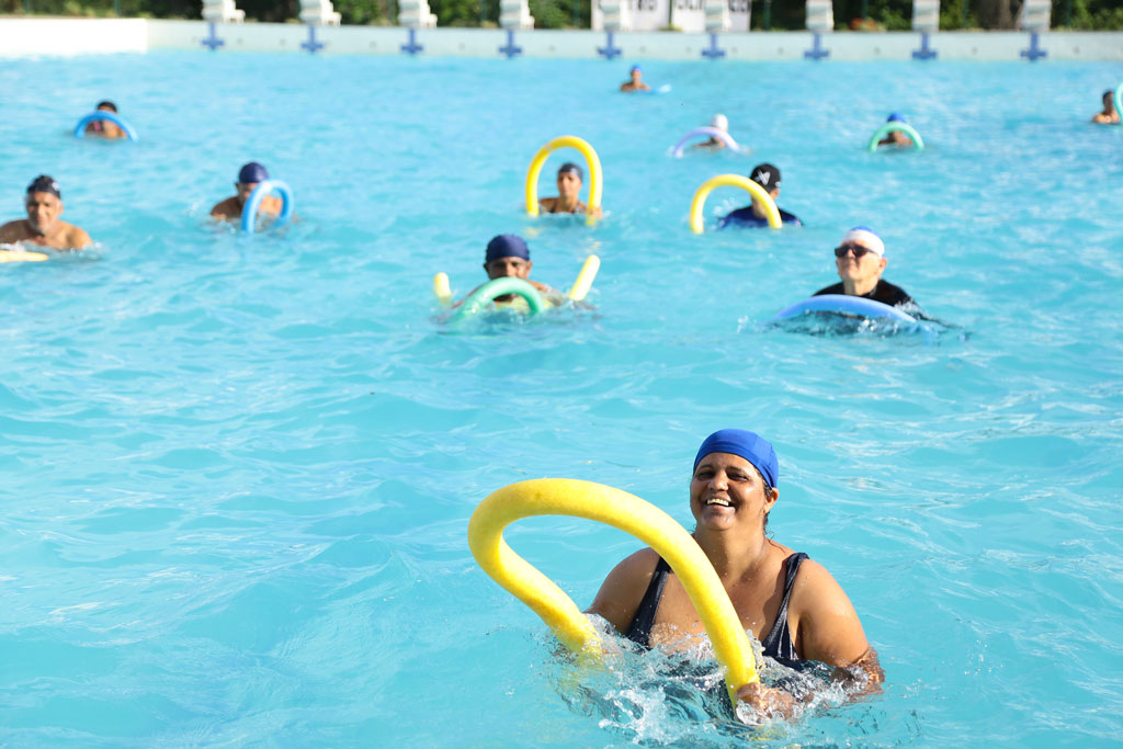 Imagem Ilustrando a Notícia: Secretaria de Esporte abre 700 vagas para natação, hidroginástica, futebol e outras modalidades de graça