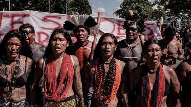 Imagem Ilustrando a Notícia: Durante o Conselho de Direitos Humanos da ONU, indígenas denunciam aumento de violência