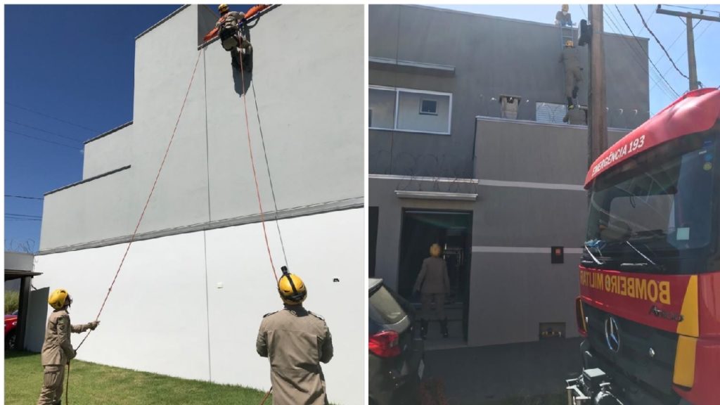 Imagem Ilustrando a Notícia: Homem é eletrocutado durante manutenção em telhado de sobrado em Catalão