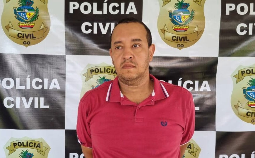 Imagem Ilustrando a Notícia: Polícia Civil prende genro que tentou matar o sogro a golpes de enxadão em uma fazenda de Goiás
