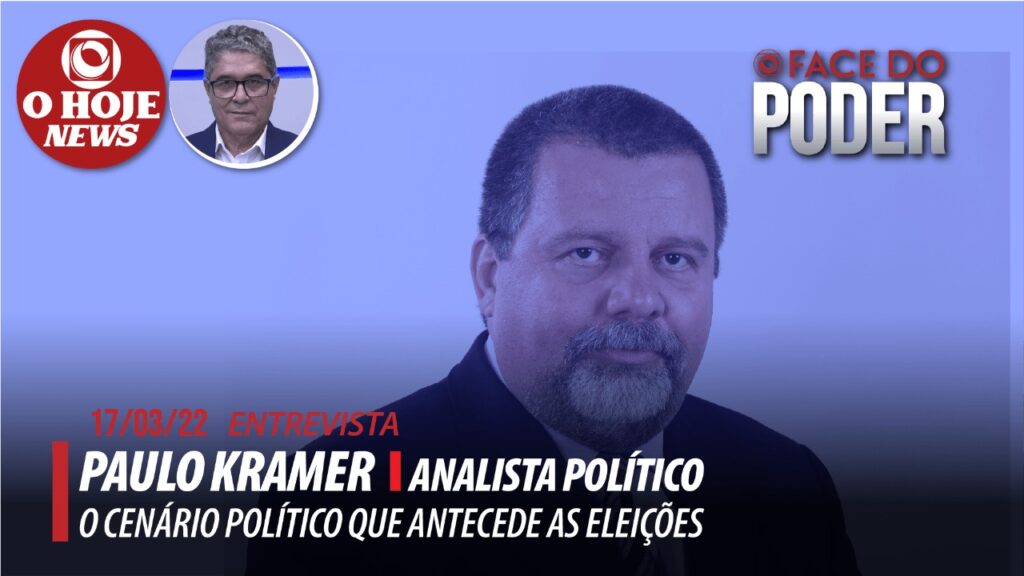 Imagem Ilustrando a Notícia: Assista à entrevista do Face do Poder com o analista político Paulo Kramer