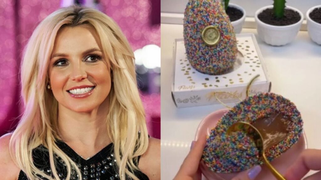 Imagem Ilustrando a Notícia: “Remix de milhões”: Britney Spears posta vídeo de ovo de Páscoa feito por confeitaria brasileira
