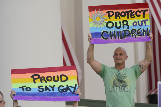 Imagem Ilustrando a Notícia: Projeto anti-LGBT, conhecido como “Não diga gay”, é aprovado no Senado americano