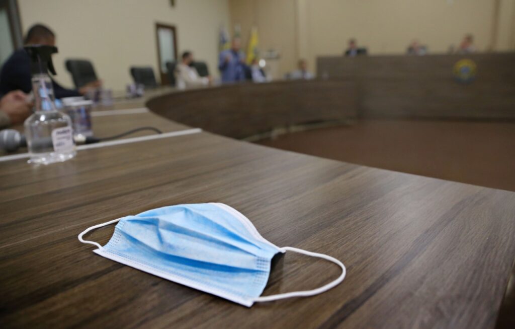 Imagem Ilustrando a Notícia: Câmara Municipal aprova em 2º votação liberação do uso de máscara em Goiânia