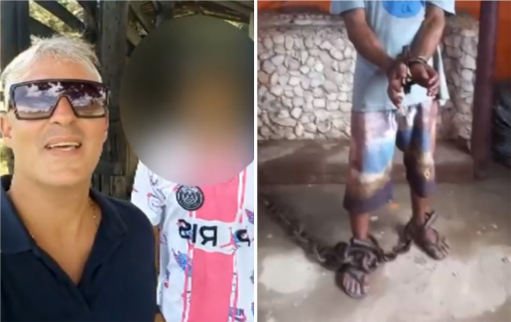 Imagem Ilustrando a Notícia: Médico que acorrentou funcionário negro e ironizou escravidão é indiciado por racismo em Goiás