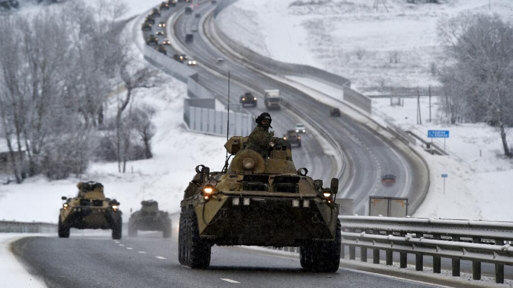 Imagem Ilustrando a Notícia: Presidente da Ucrânia diz que soldados russos deixam minas terrestres enquanto recuam